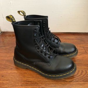 Dr Martens Black Lace Up Ankle Boots